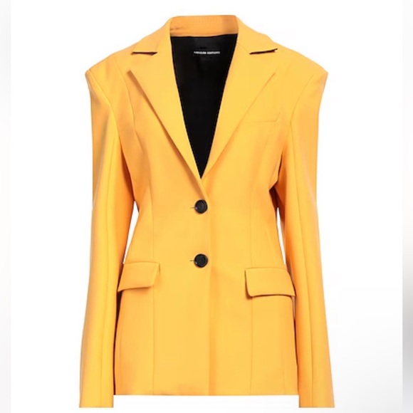 KWAIDAN EDITIONS Jackets & Blazers - KWAIDAN EDITIONS Blazer in Marigold - Size Small